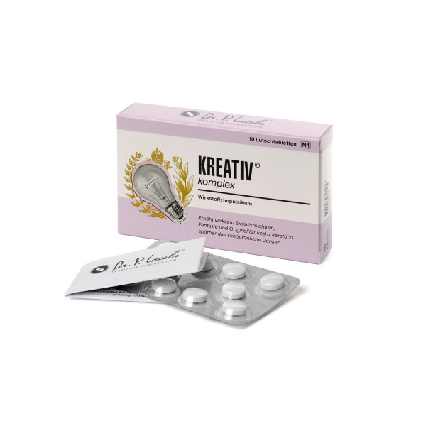 Kreativ komplex - 10 Lutschtabletten